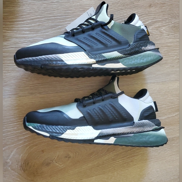 adidas X_PLRBOOST Men's Running Course A Pied green Camo 10.5 IG8506 RARE - Picture 9 of 9